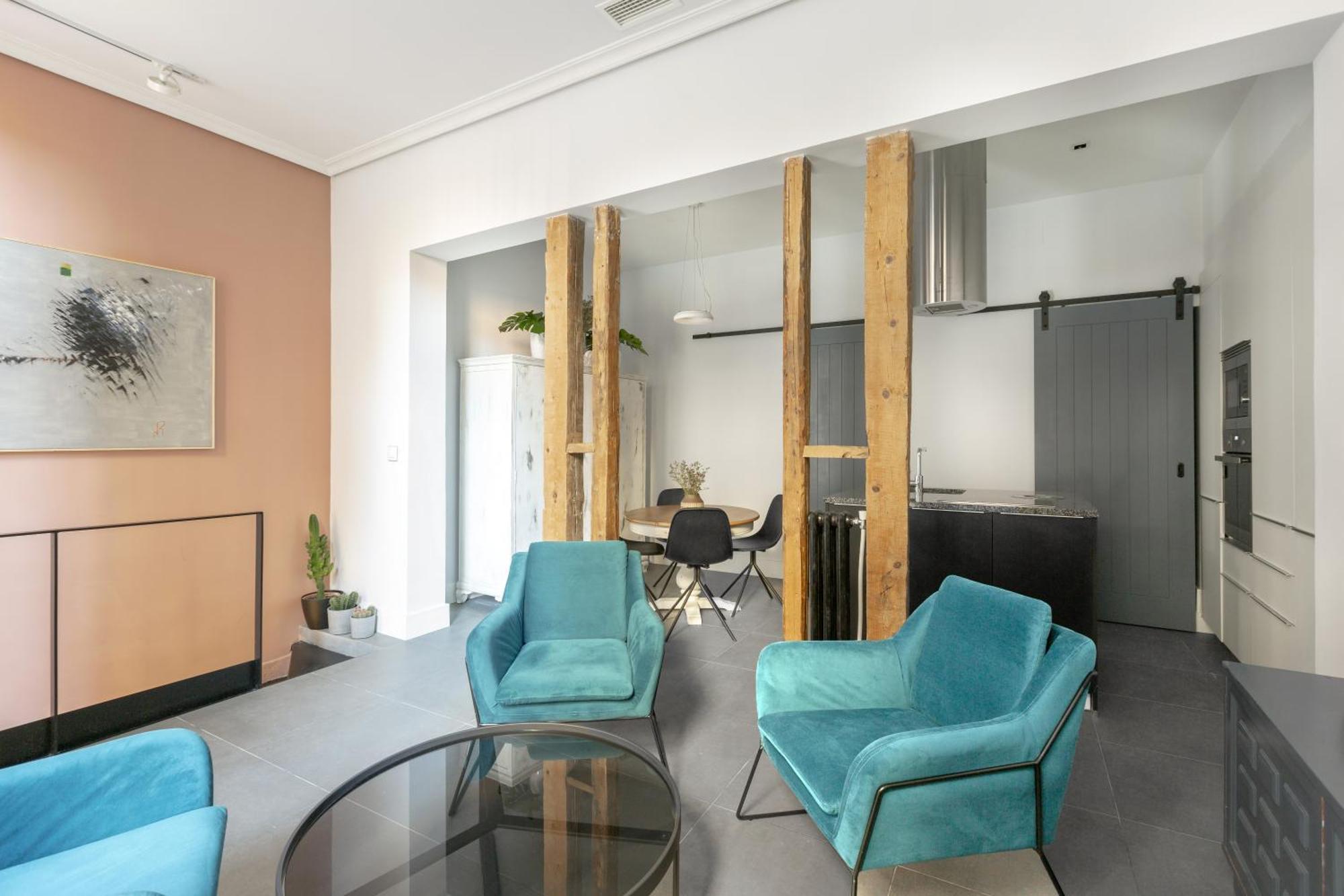 Apt Centrico Y Tranquilo De 2 Hab Madrid Exterior photo